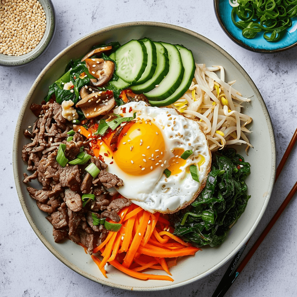 Bibimbap Rezept Bild