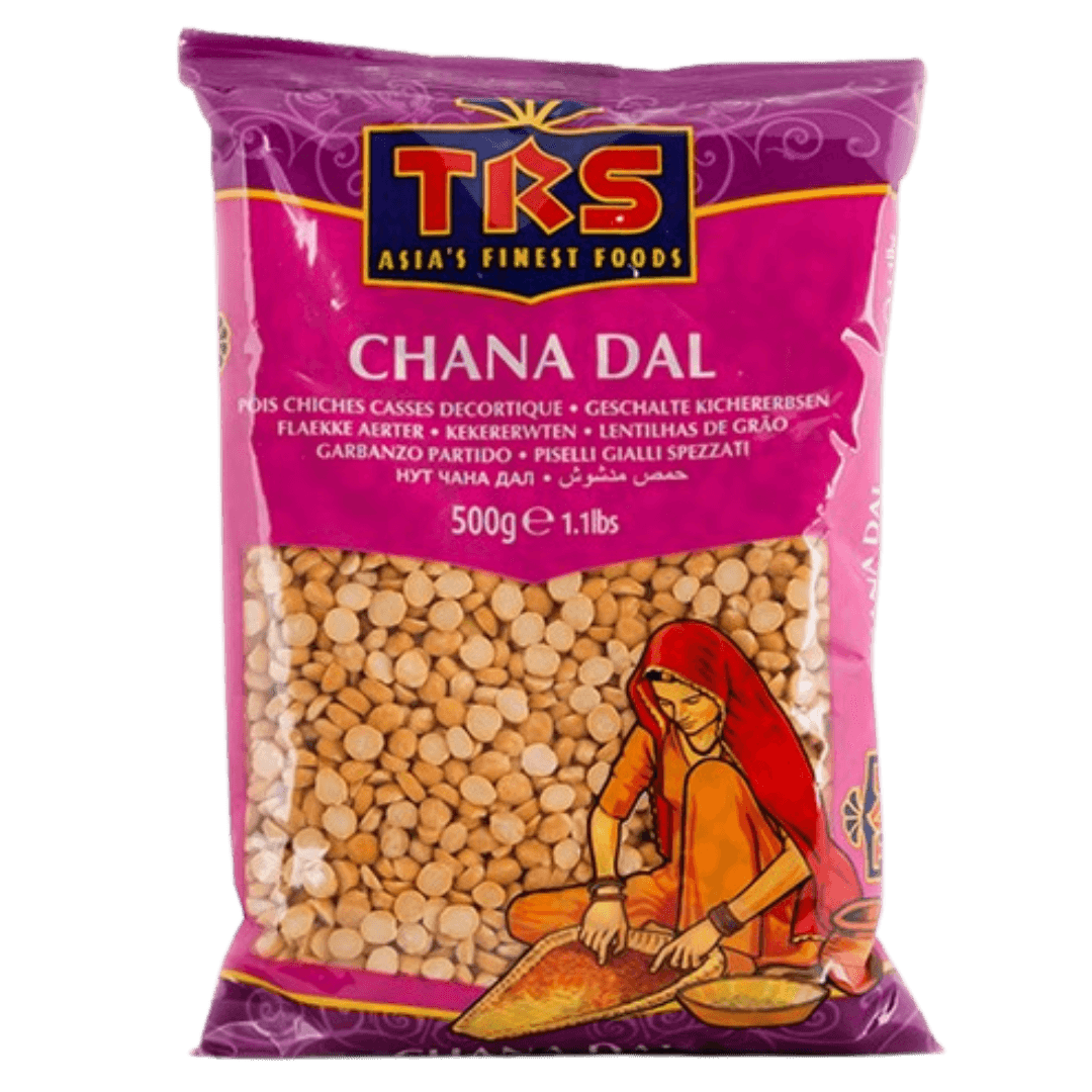 TRS geschälte Kichererbsen Chana Dal, 500 g