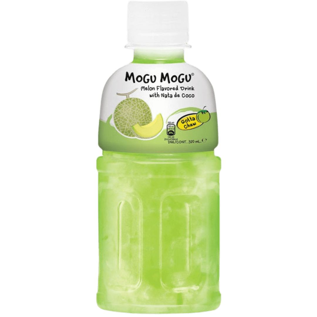 Mogu Mogu Getränk Melonen Geschmack mit Nata de Coco 320 ml inkl. 0,25 € Pfand