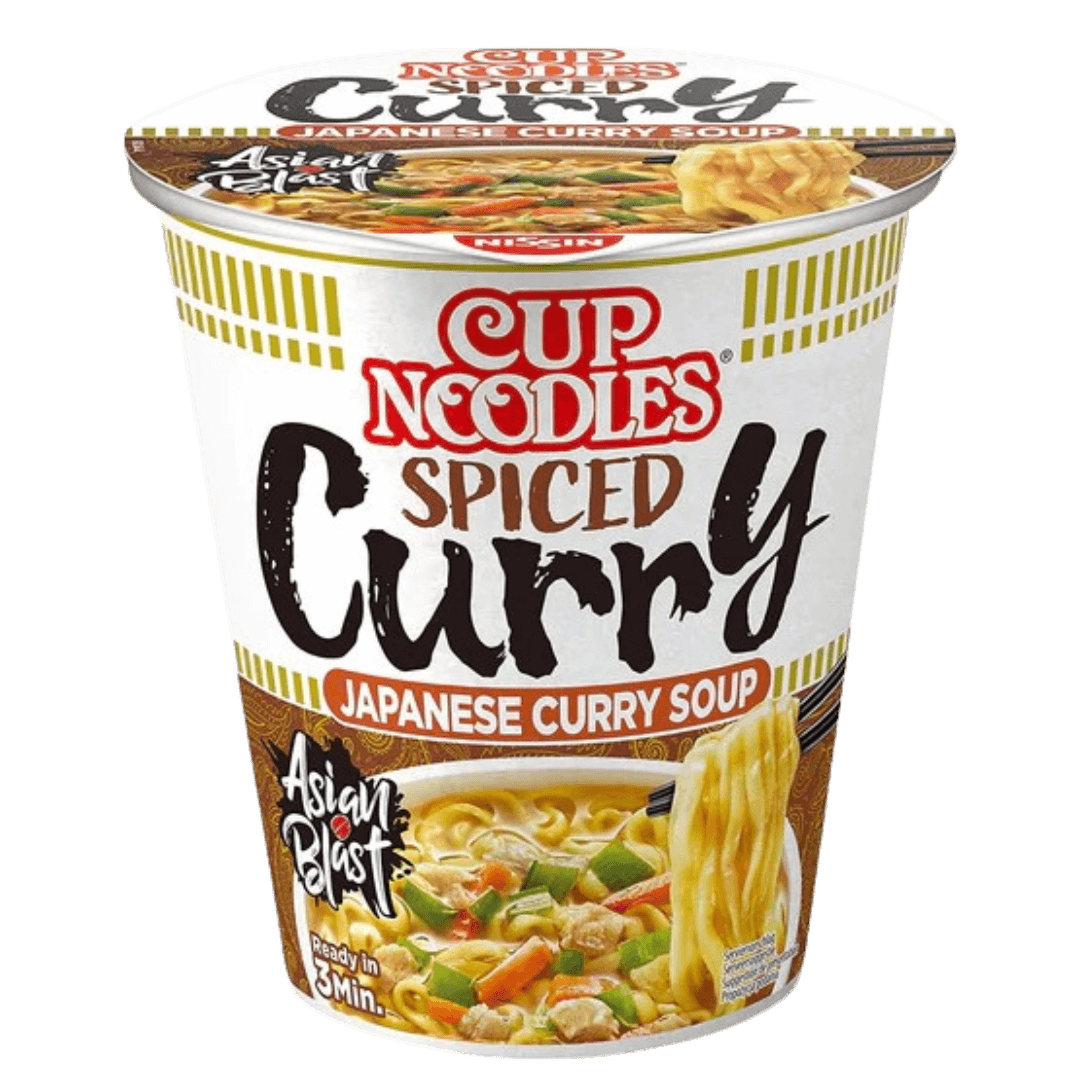 Nissin Cup Noodles Japanese Spiced Curry (Japanisches Curry) 67g