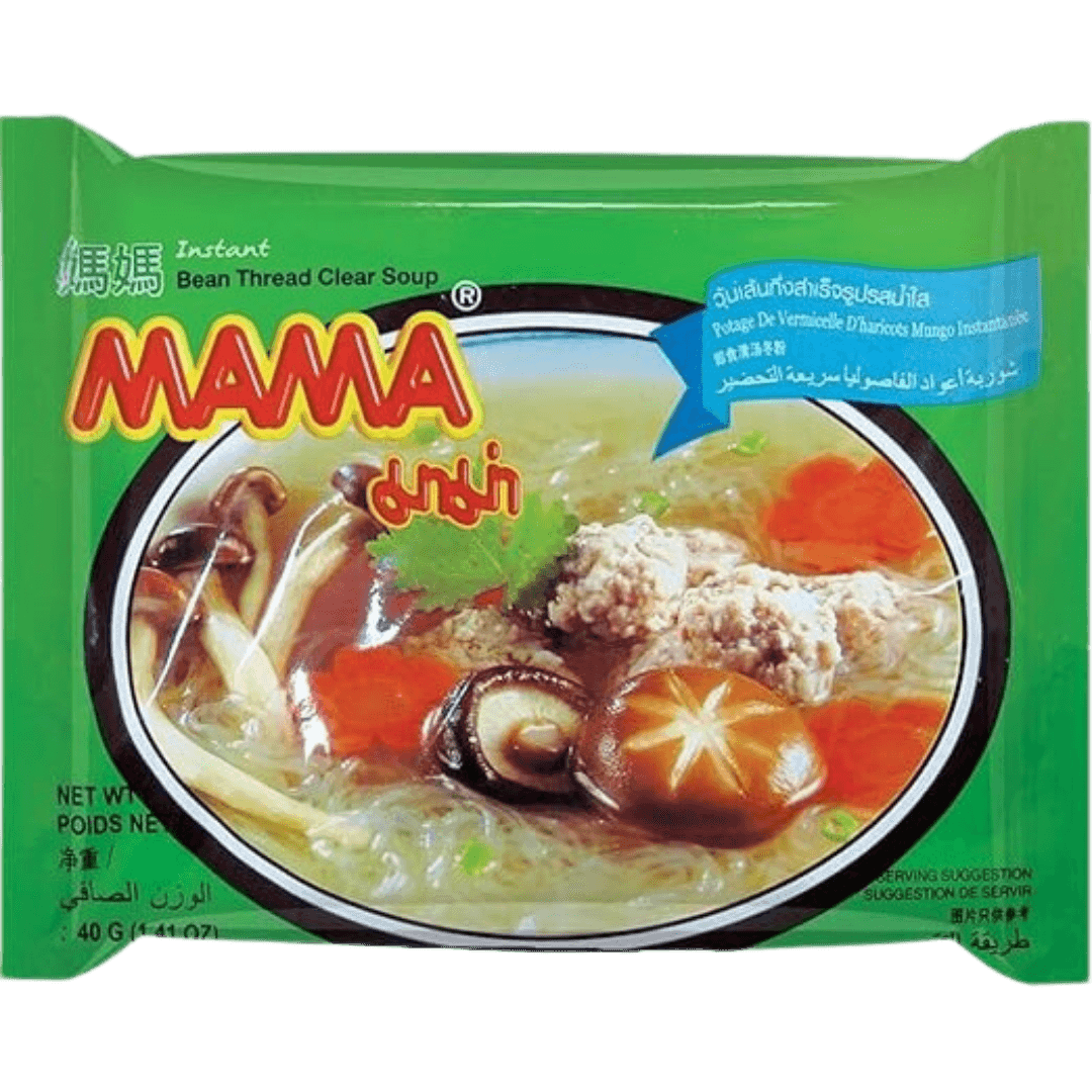 Mama Instant Glasnudel Suppe mit klarer Brühe 40 g