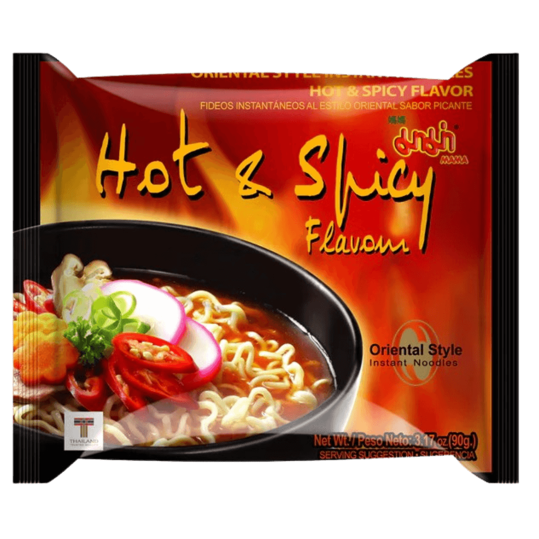 Mama Instant Nudeln Hot & Spicy (scharf gewürzt) 90 g