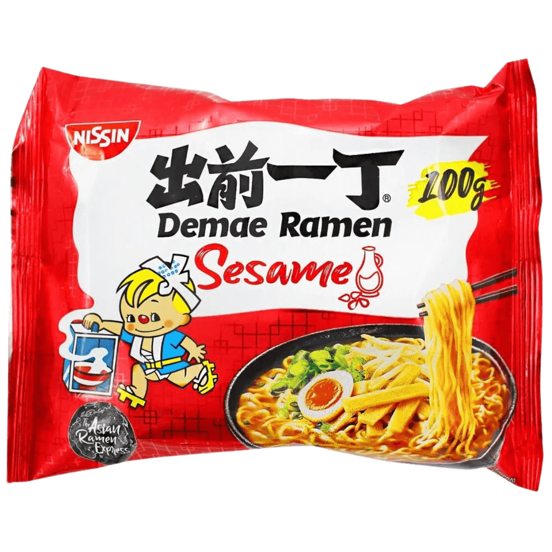 Nissin Instant Nudeln Demae Ramen Sesame 100 g