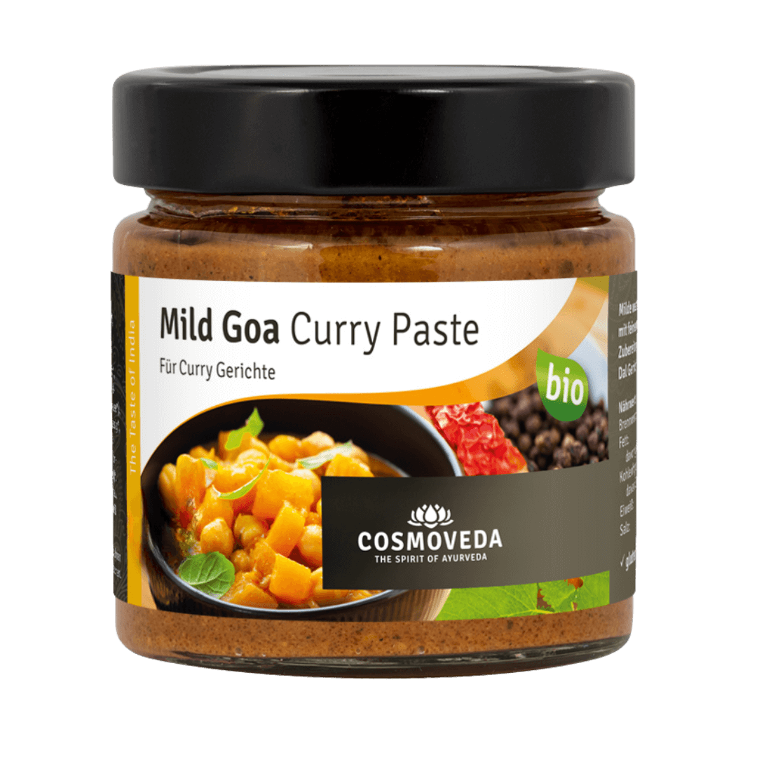 Cosmoveda Bio Mild Goa Curry Paste 175 g