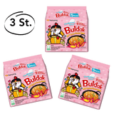 Samyang Instant Nudeln Buldak Carbonara Geschmack Hot Chicken Flavor Ramen (130 g x 5 Packungen) Maxi-Sets