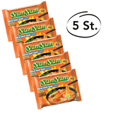 YumYum Instant Nudeln Tom Yum Shrimp Creamy Flavor 70 g Multi-Pack